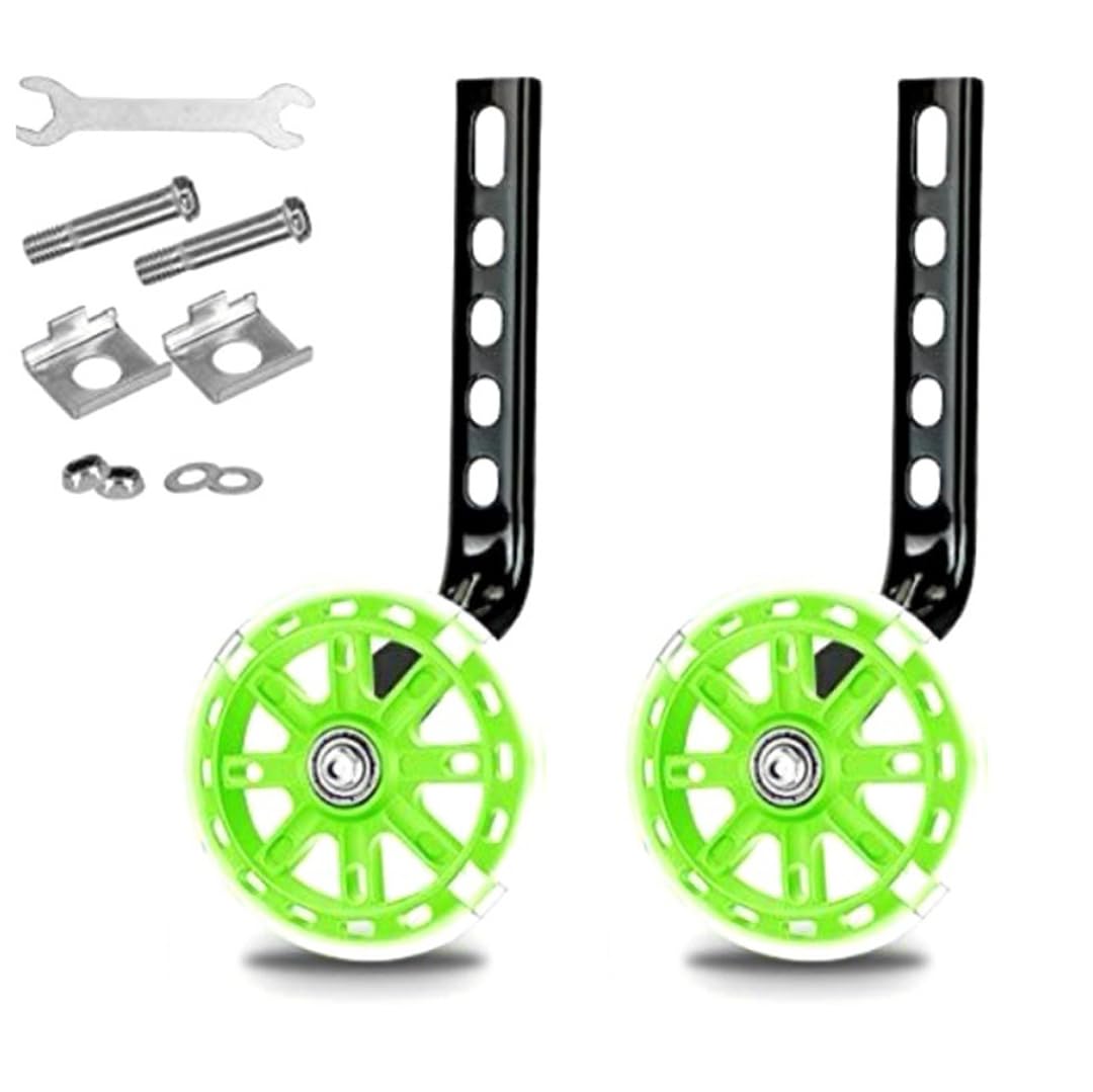 Amazon | Qfauto 12~20インチ キッズ 子供 練習用 自転車安定器 補助輪